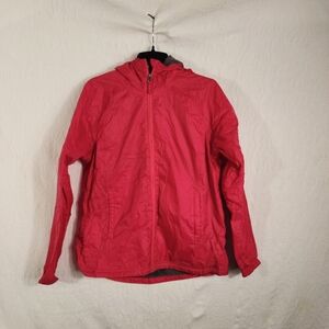 LL BEAN RED COAT